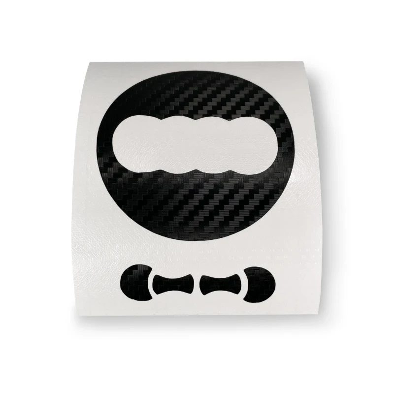 93 mm Carbon Lenkrad Maske für Audi Fahrzeuge
