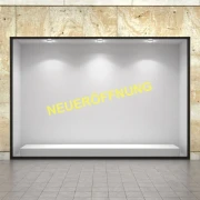 Neueröffnung Aufkleber Standard