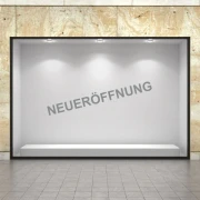 Neueröffnung Aufkleber Standard