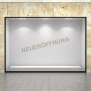 Neueröffnung Aufkleber Standard