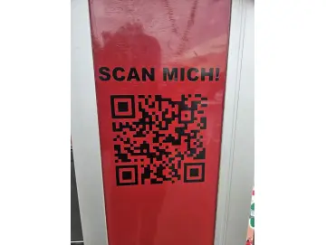 QR-Code Aufkleber