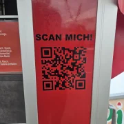 QR-Code Aufkleber