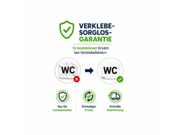 Verklebe-Sorglos-Garantie
